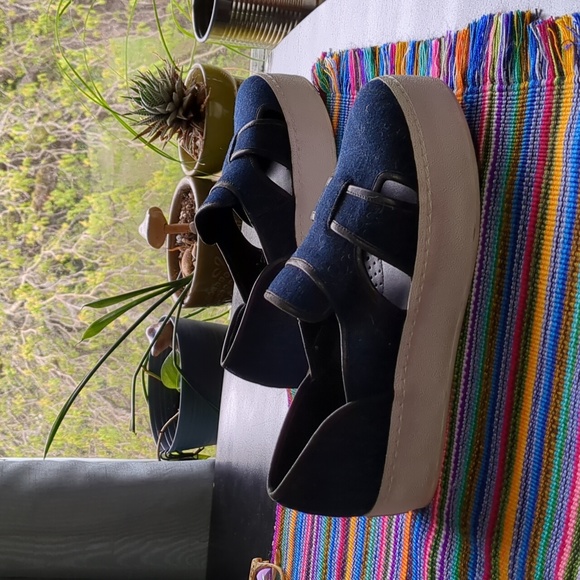 Opening Ceremony Binx denim flatform - Picture 2 of 6